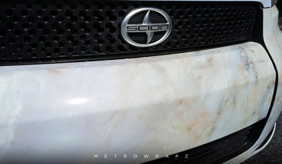 Логотип Scion xB Mr. Marble Polishmen by MetroWrapz 2016 года  (фото 2 из 6)
